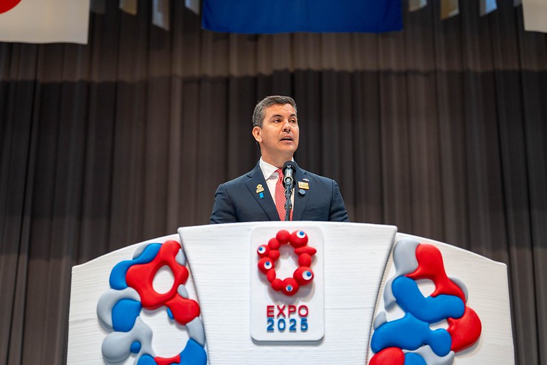 Presidente Santiago Peña en la Expo Osaka 2025 en Japón