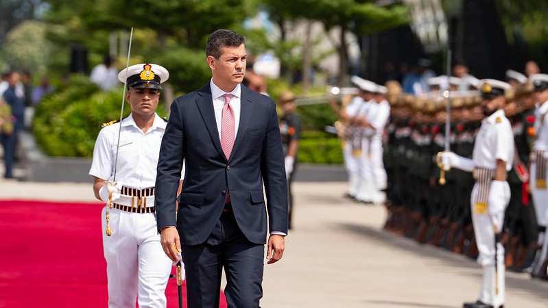 Visita oficial del presidente Santiago Peña a la India