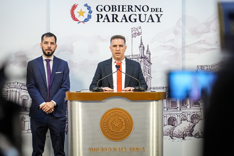Conferencia de prensa – Ministro de MITIC, Gustavo Villate