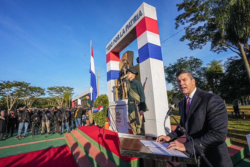Ceremonia de conmemoración del 90° Aniversario de la firma del Protocolo de Paz del Chaco