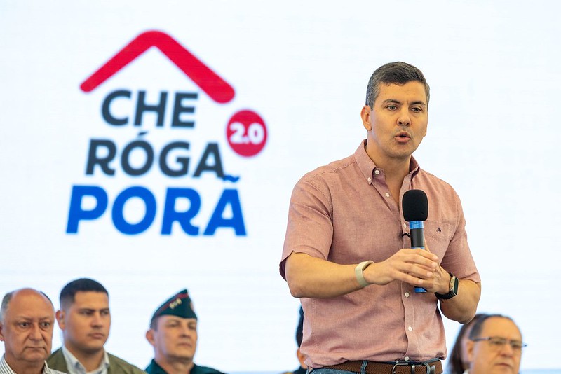 Inauguración de viviendas Che Róga Pora 2.0 – Guarambaré