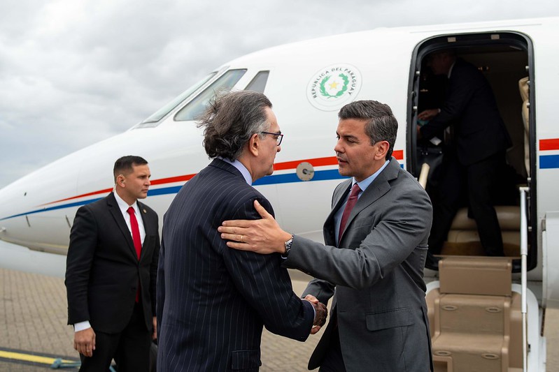 Llegada a Londres y recepción organizada por la Embajada paraguaya y la Cámara Paraguaya de la carne