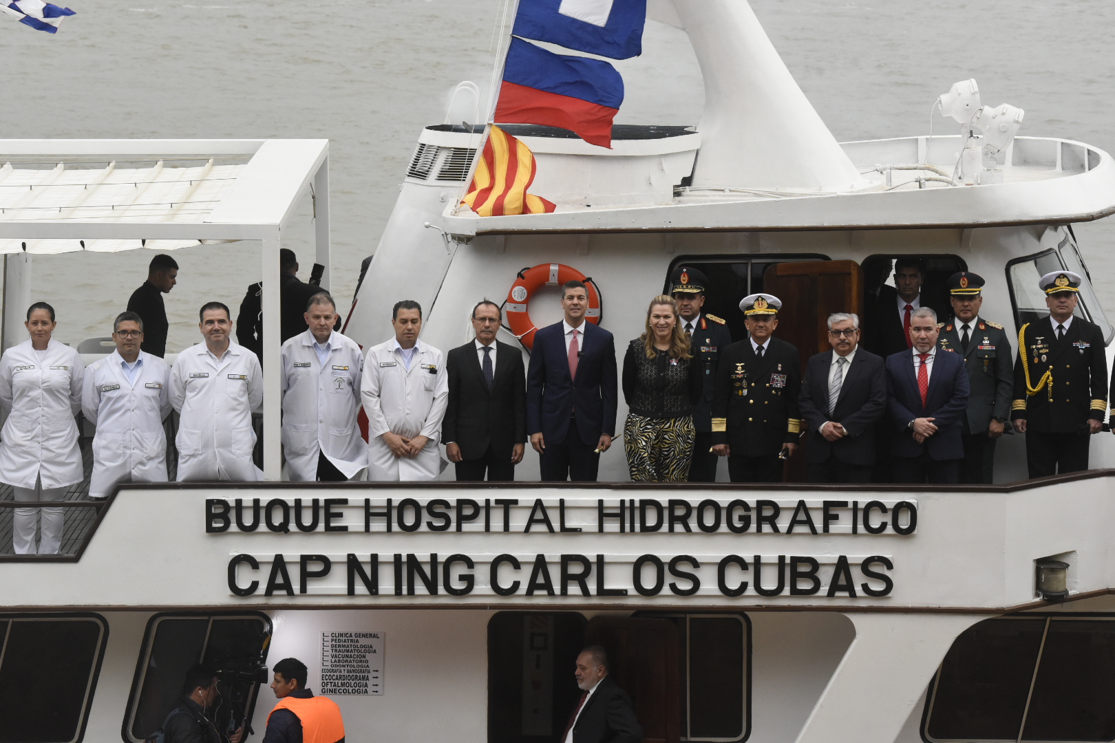Por orden del Presidente Peña, yate crucero presidencial será Buque Hospital