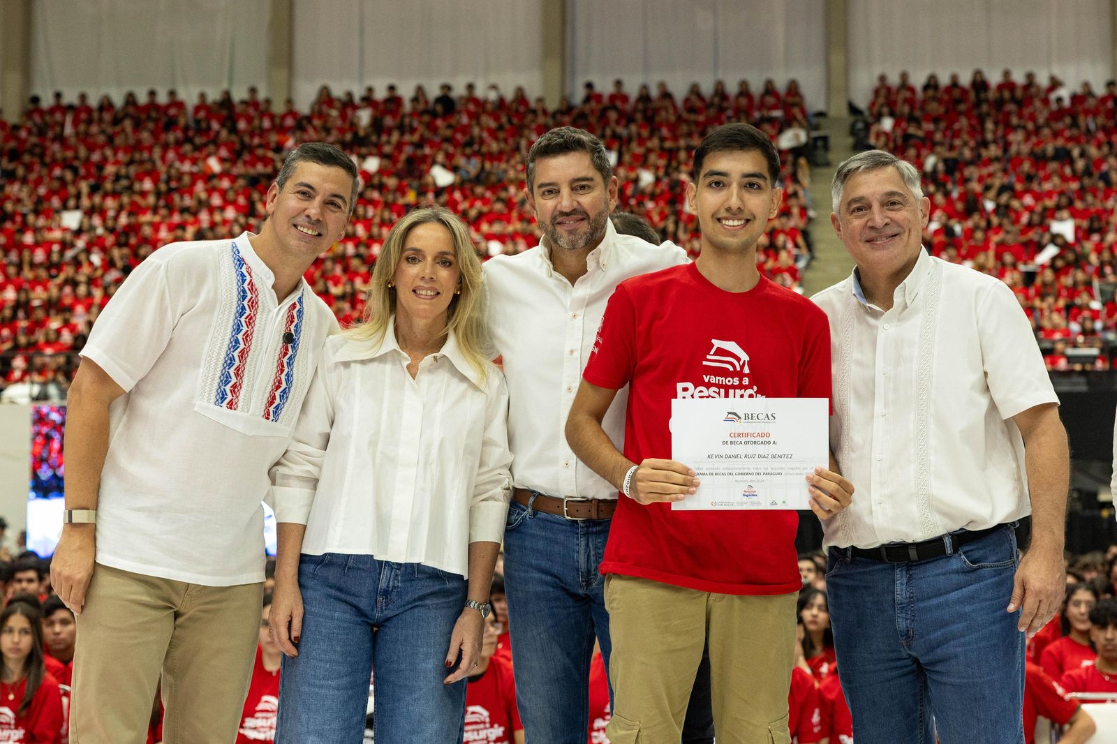 El Paraguay celebra a sus nuevos becarios