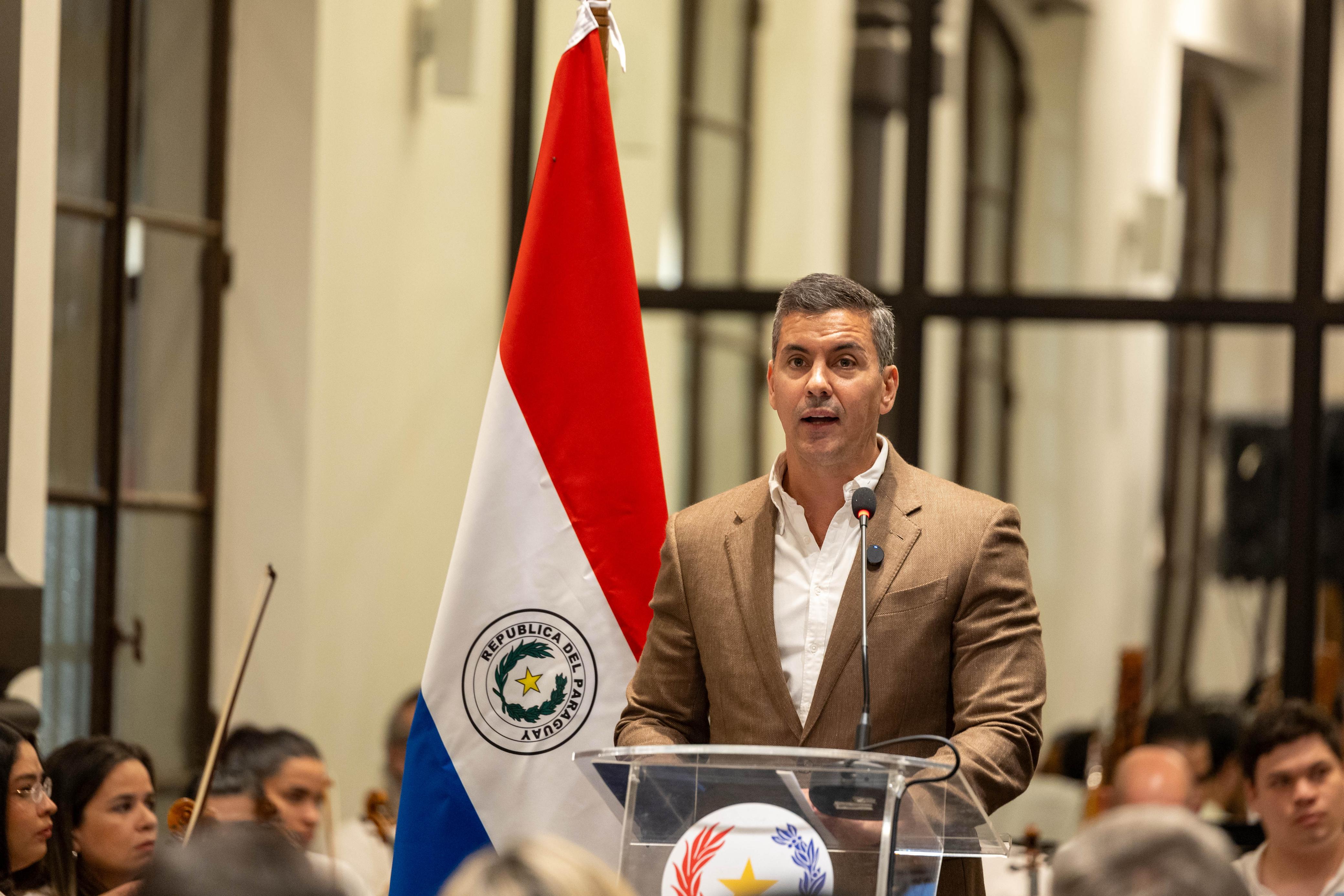 El presidente Santiago Peña inauguró el Espacio Cultural Staudt y las oficinas de la Secretaría Nacional de Cultura