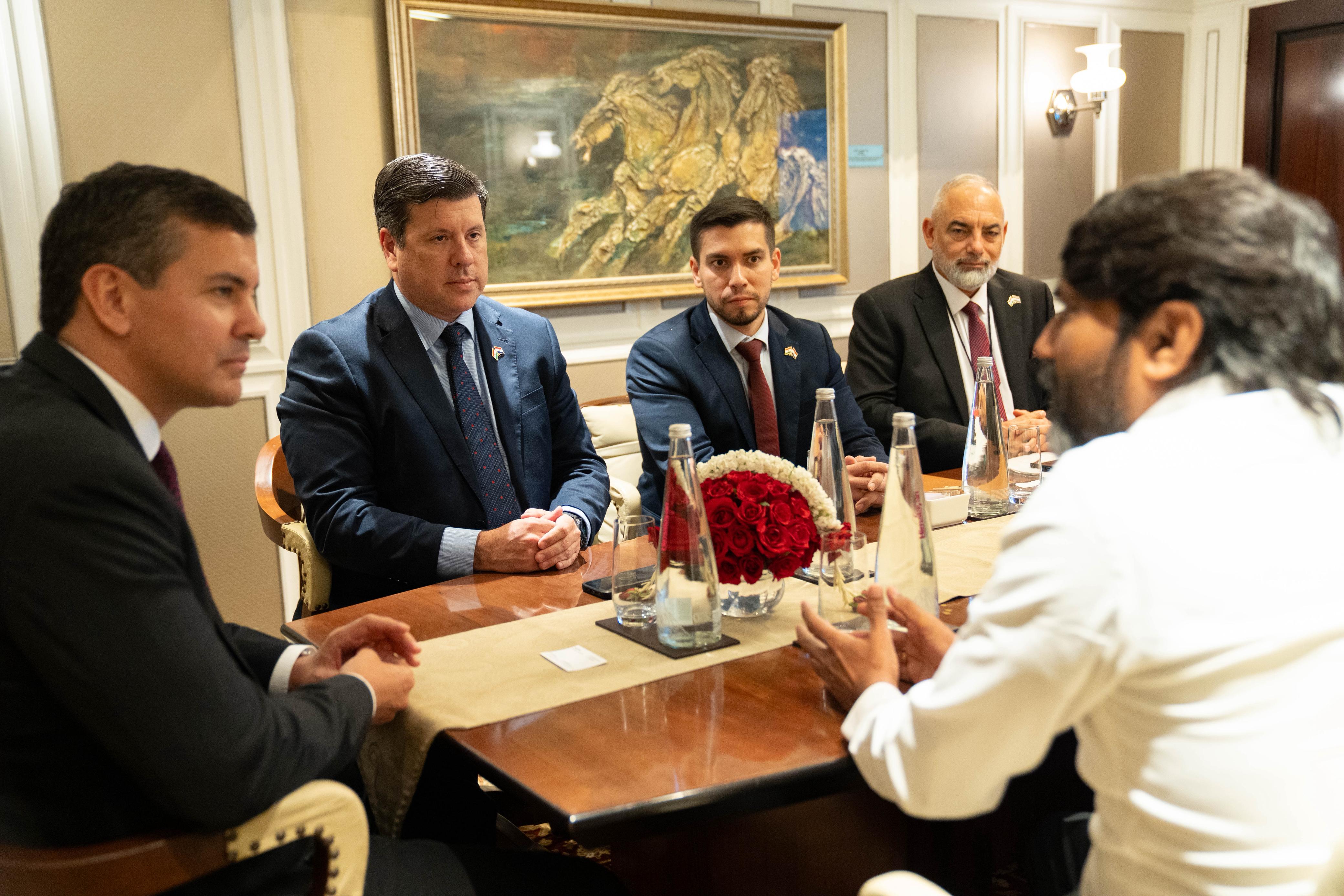 Presidente Peña promueve cooperación con empresa tecnológica referente en soluciones empresariales