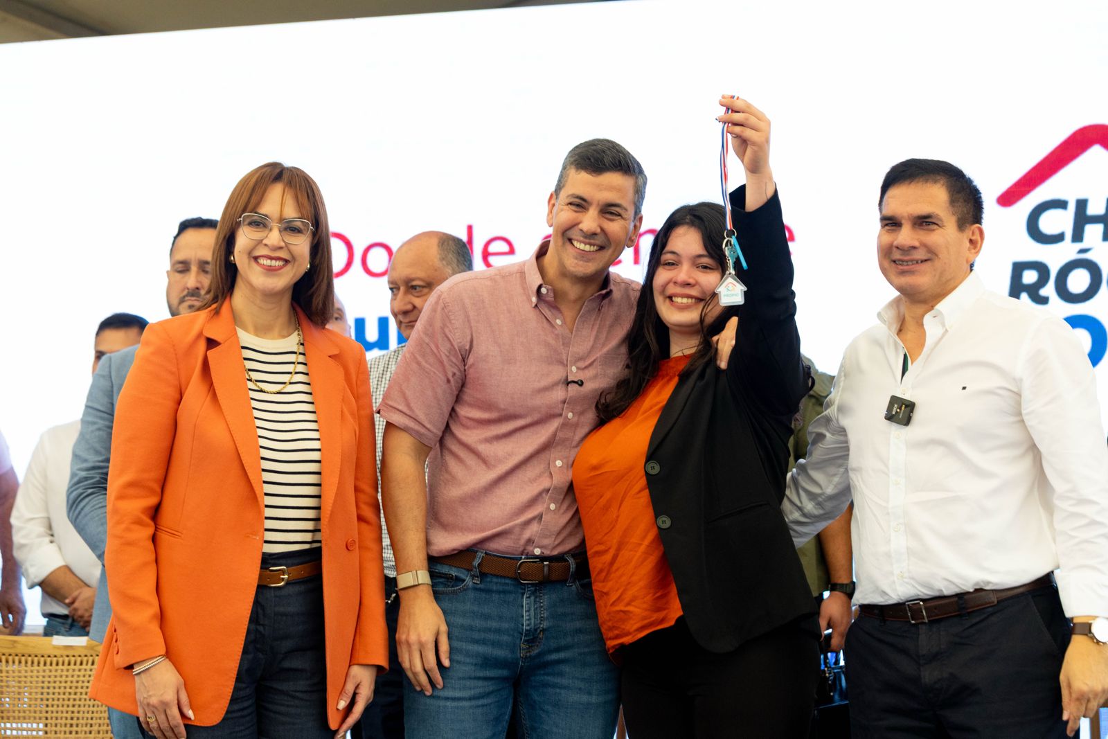 El presidente Santiago Peña reafirma su compromiso con el sueño de una cultura de propietarios en Paraguay