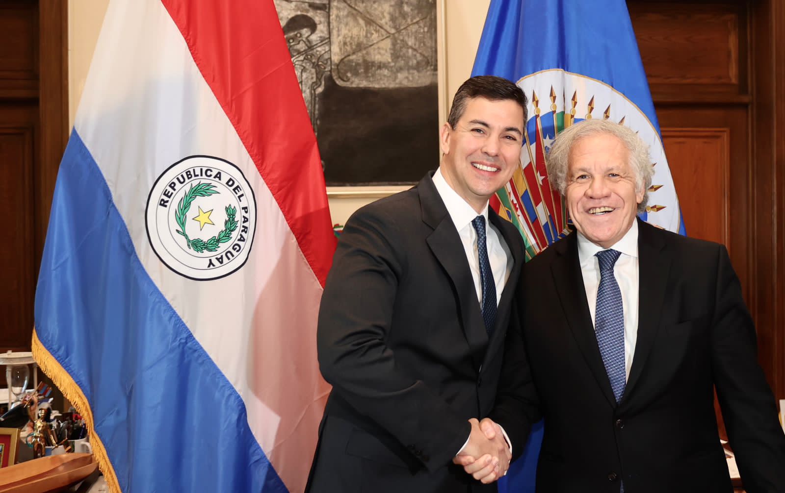 En la OEA, Presidente Peña se ratifica a favor del comercio y la libre navegabilidad