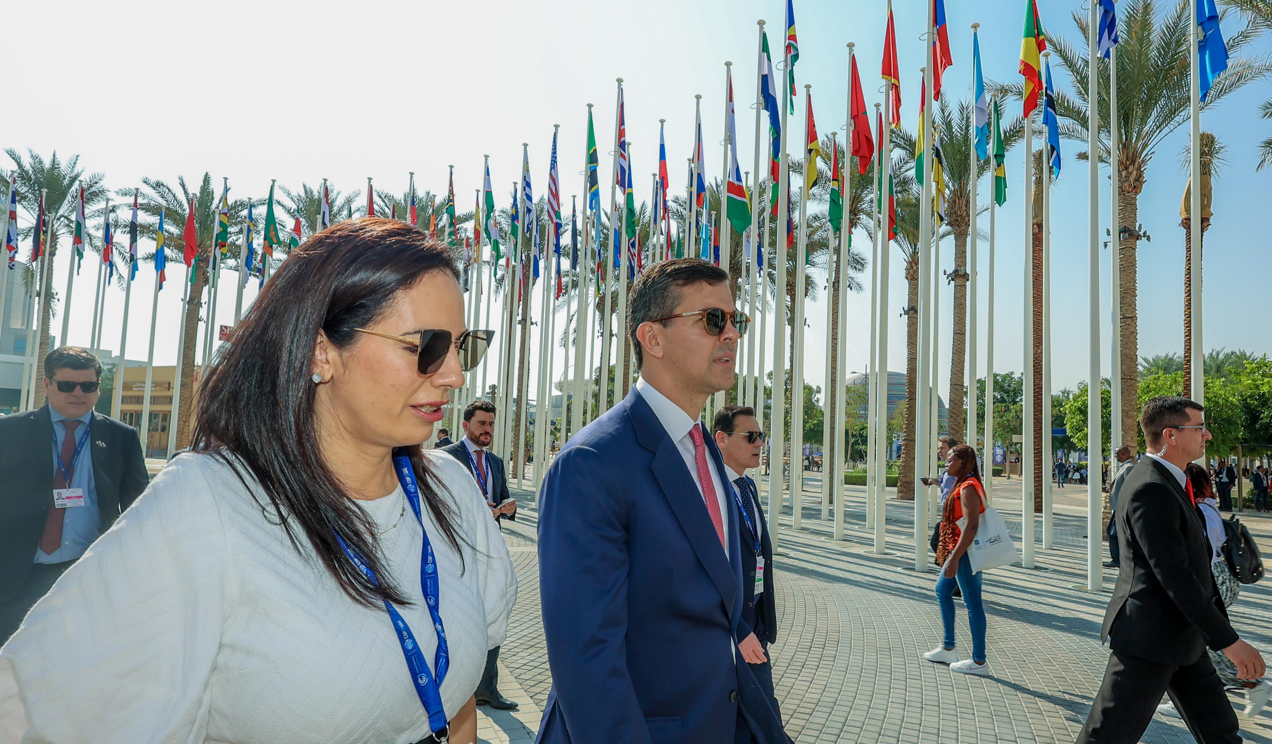 Ministerios claves del Gobierno del Paraguay, destacaron presencia en la COP28