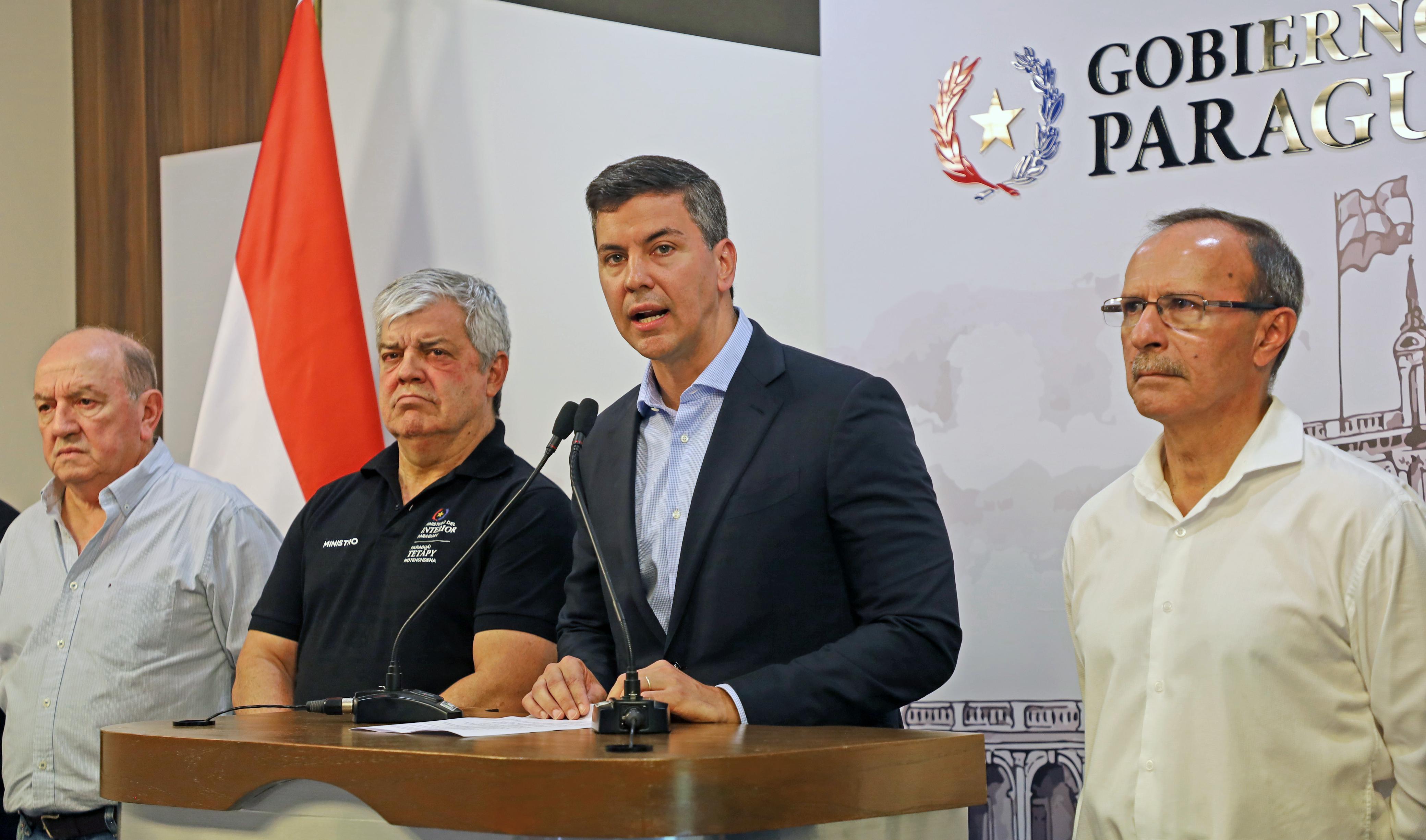 Operativo en Tacumbú: Peña lo califica como histórico y sin precedente