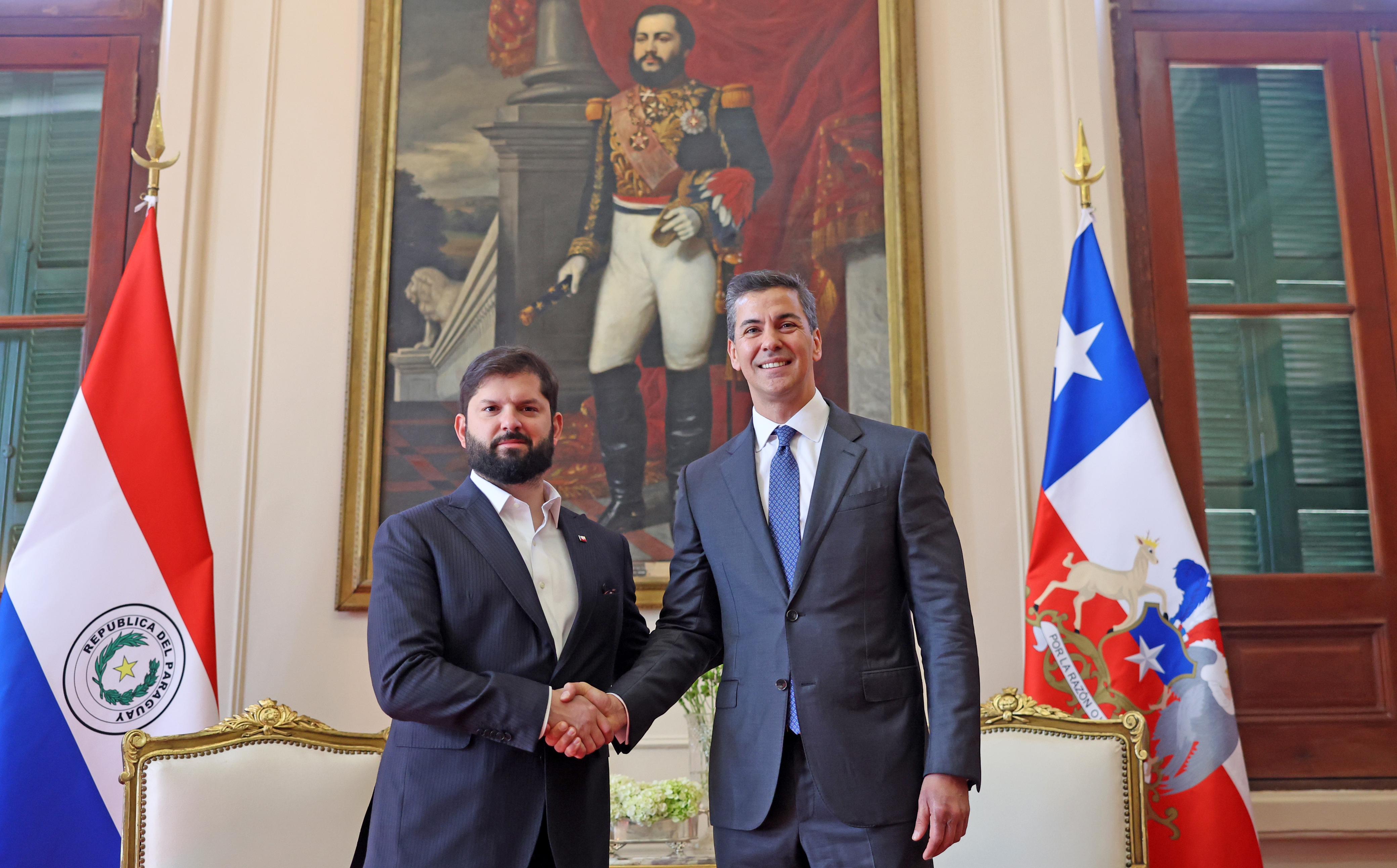 Presidente Peña y Presidente Boric acuerdan profundizar la integración económica y cultural entre Paraguay y Chile Presidente Peña y Presidente Boric acuerdan profundizar la integración económica y cultural entre Paraguay y Chile