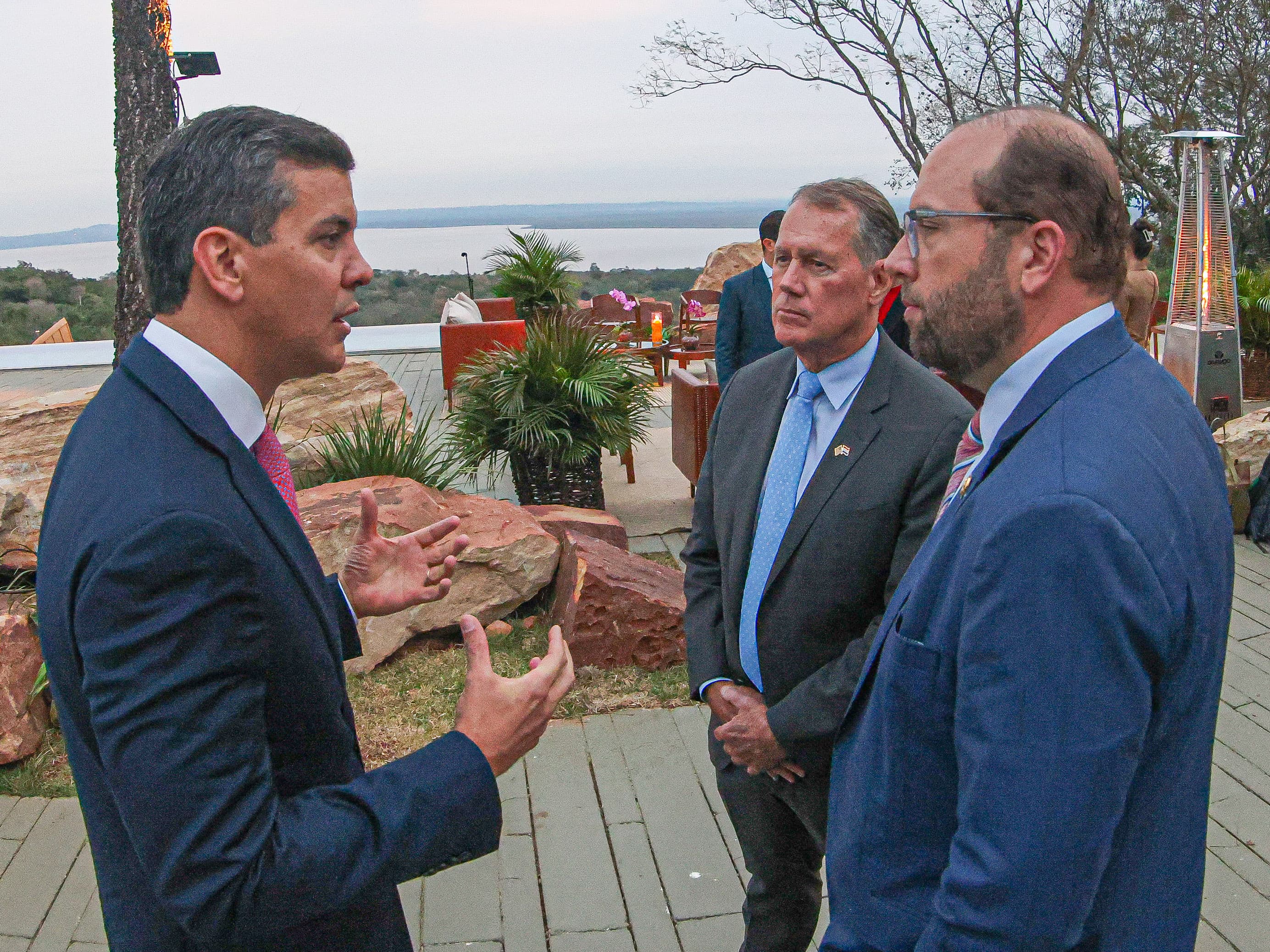 Presidente Peña recibe a representantes del Congreso de los Estados Unidos