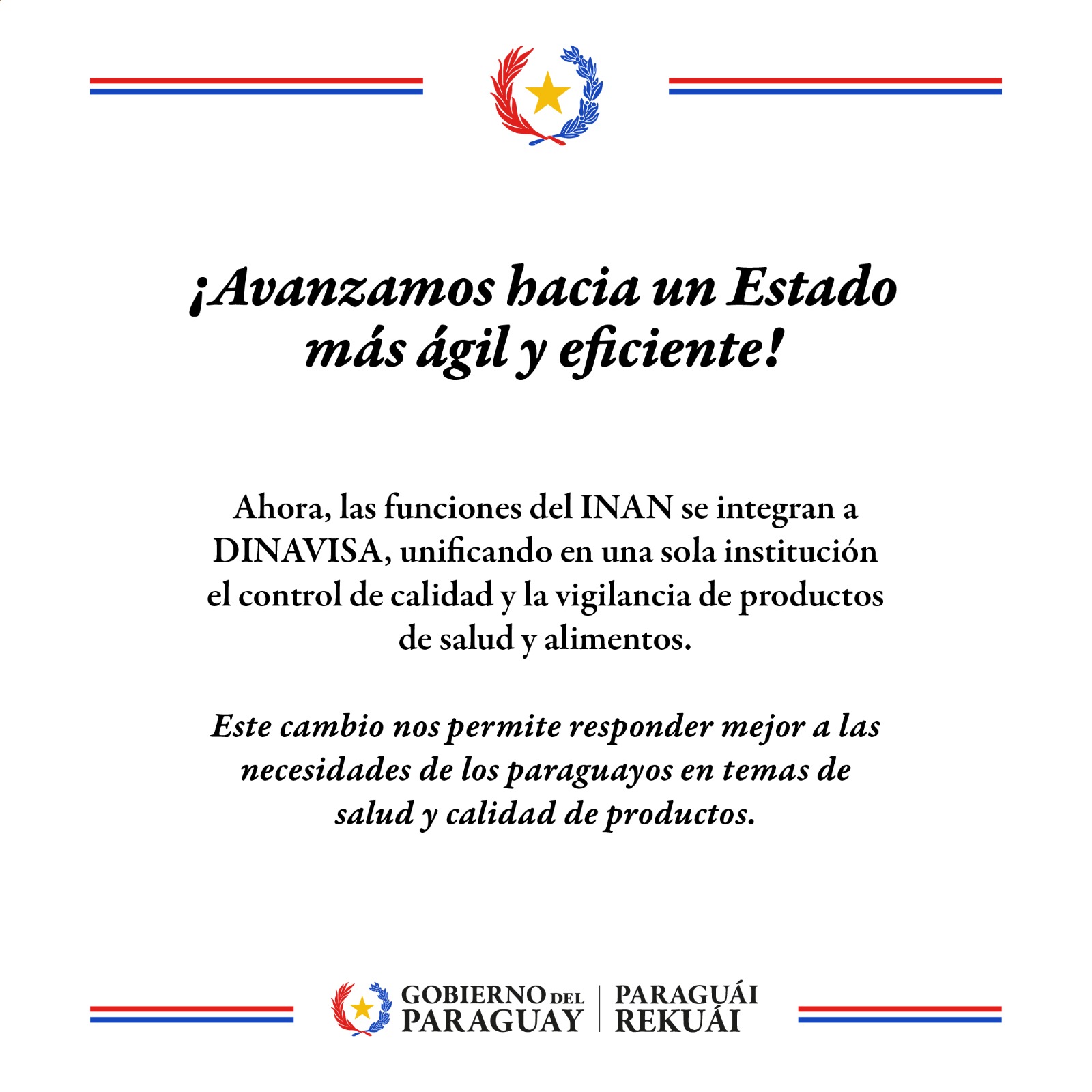 Presidente Peña promulga ley que unifica funciones de control sanitario y calidad alimentaria en DINAVISA