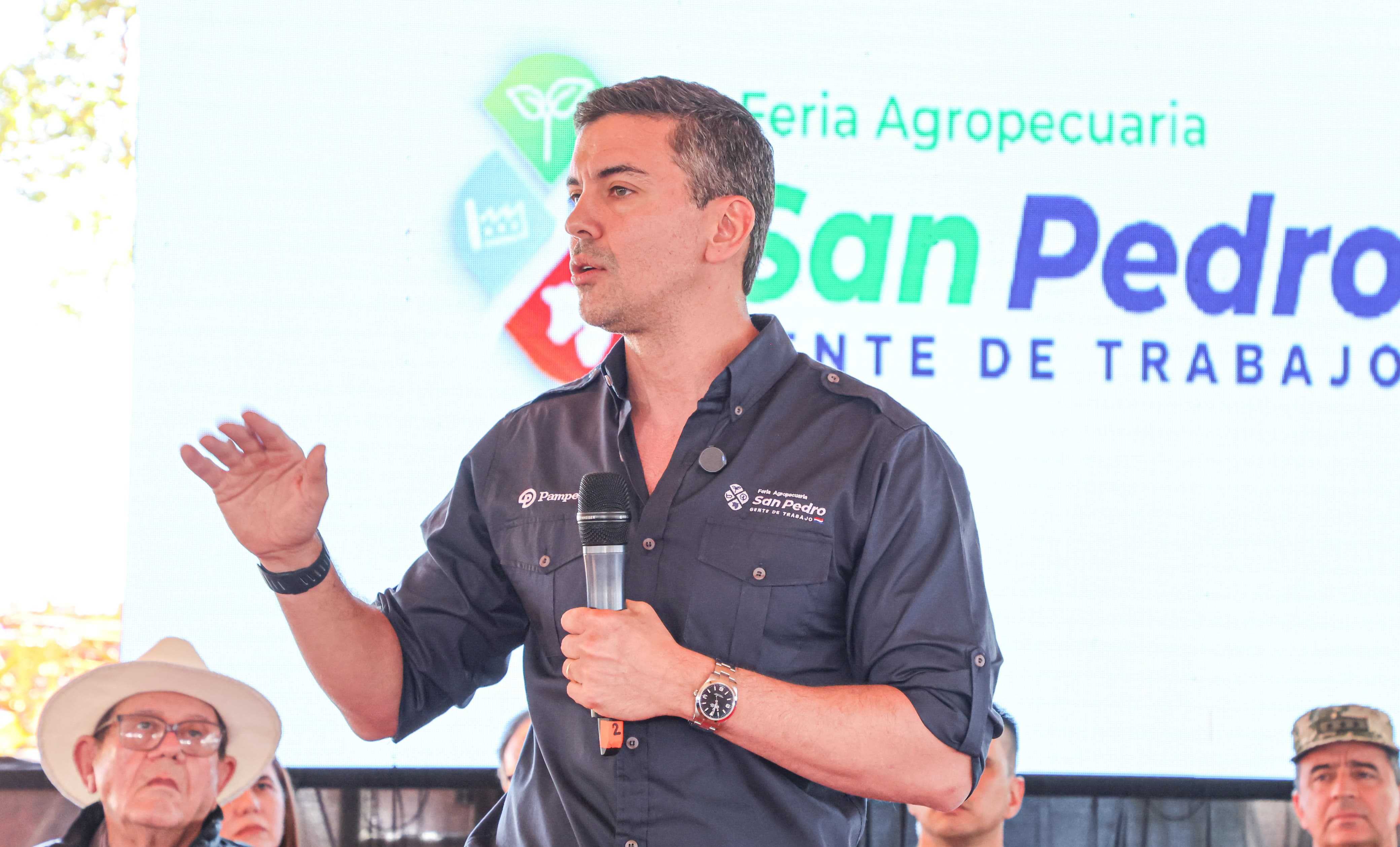 “El progreso se logra trabajando juntos”, destaca presidente Peña en Feria Agropecuaria.