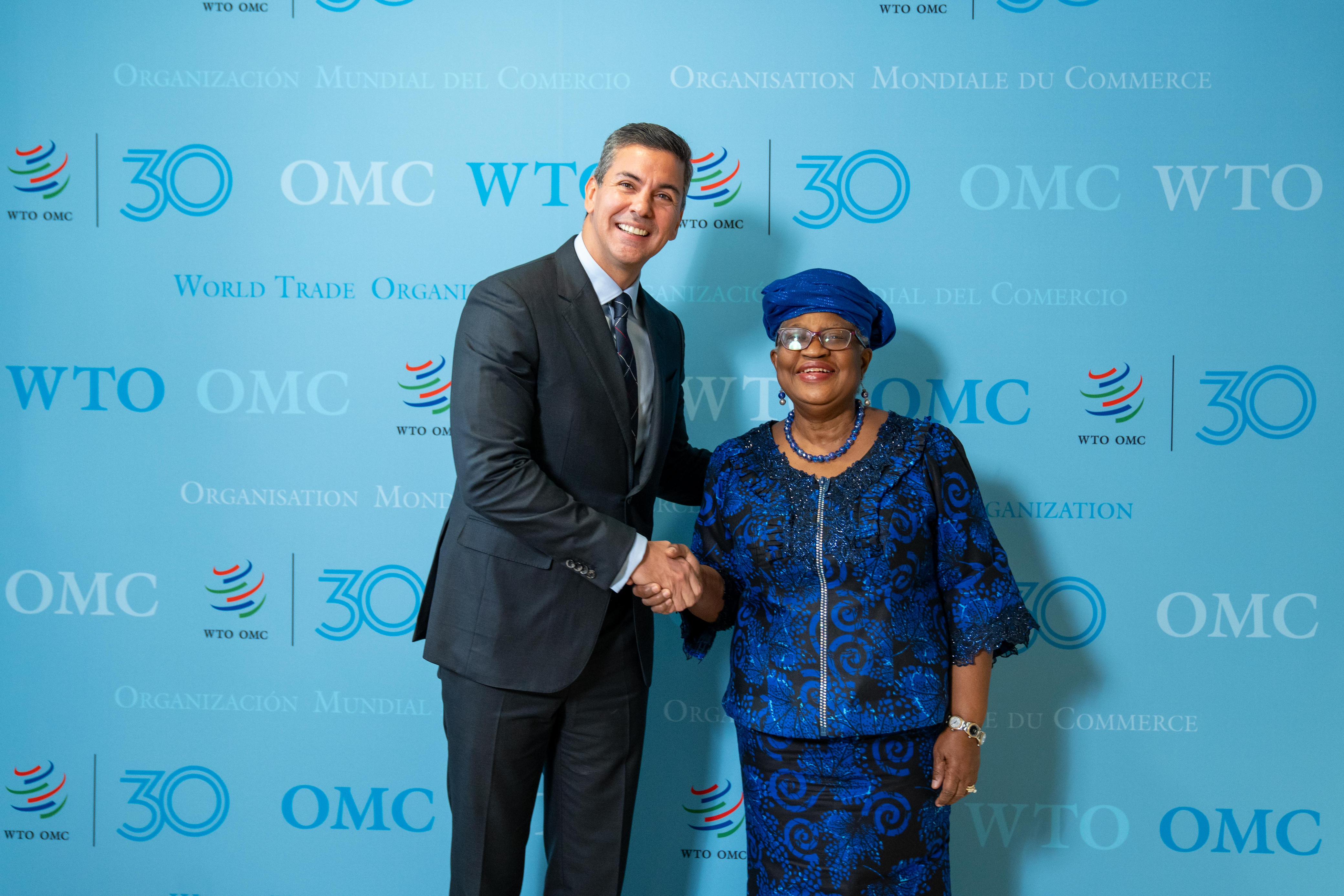 Directora General de la OMC destaca contribución del presidente Peña sobre el comercio global