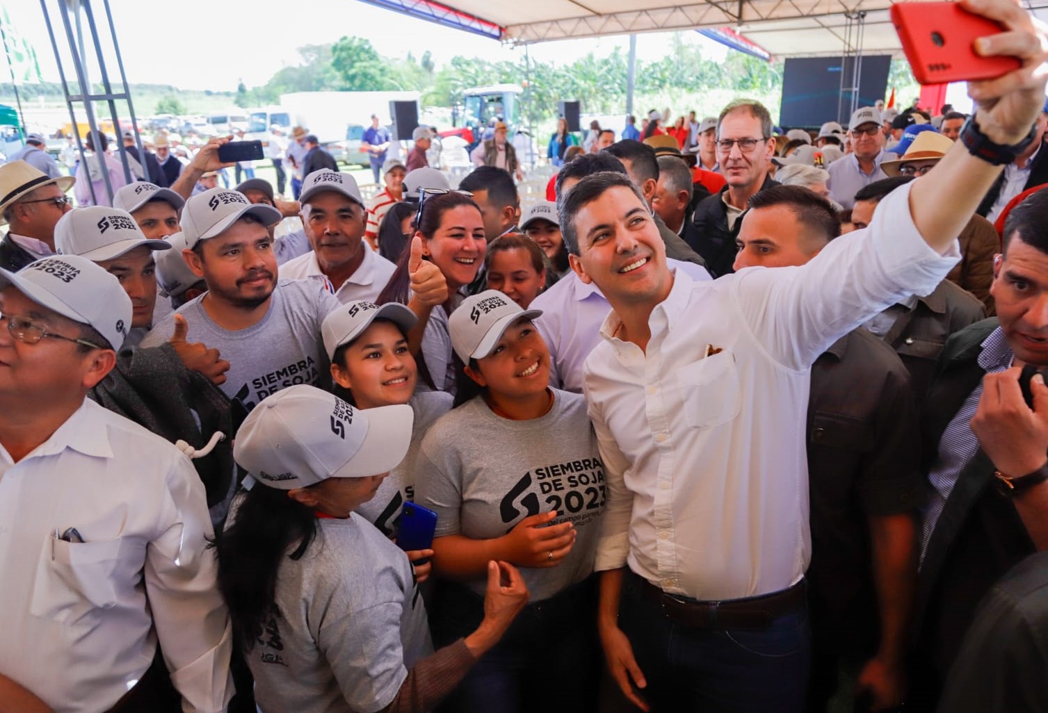 Presidente Peña: “En San Pedro, veo el resurgir de un gigante”
