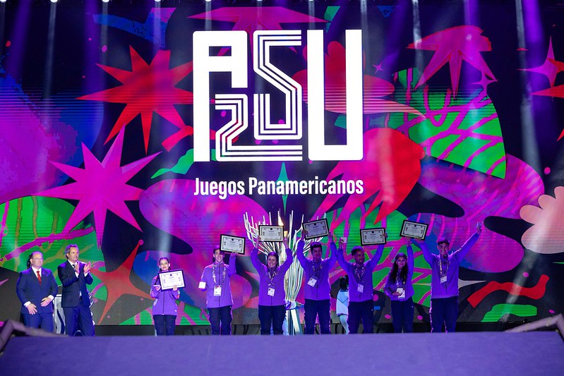 Clausura de los Juegos Panamericanos Junior ASU 2025