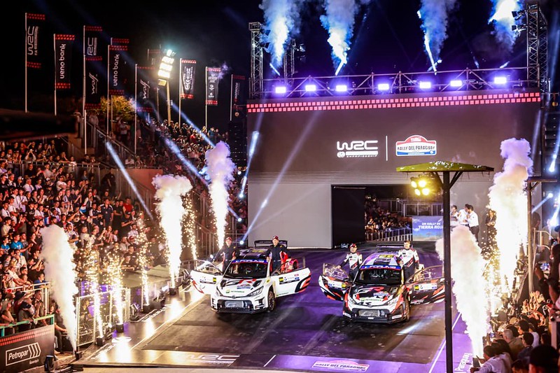 Largada simbólica – WRC Rally del Paraguay 2025