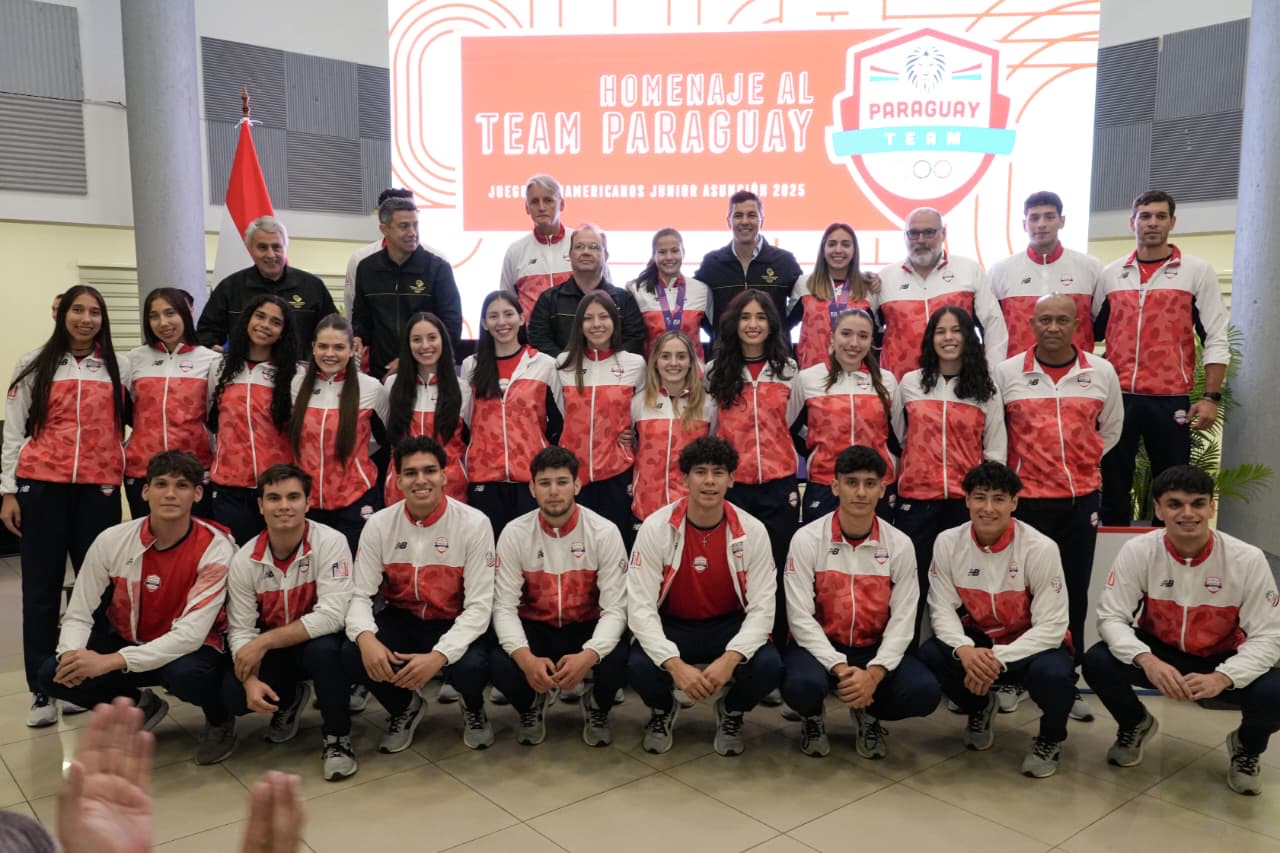 Homenaje al Team Paraguay: Histórica participación en los Juegos Panamericanos Junior