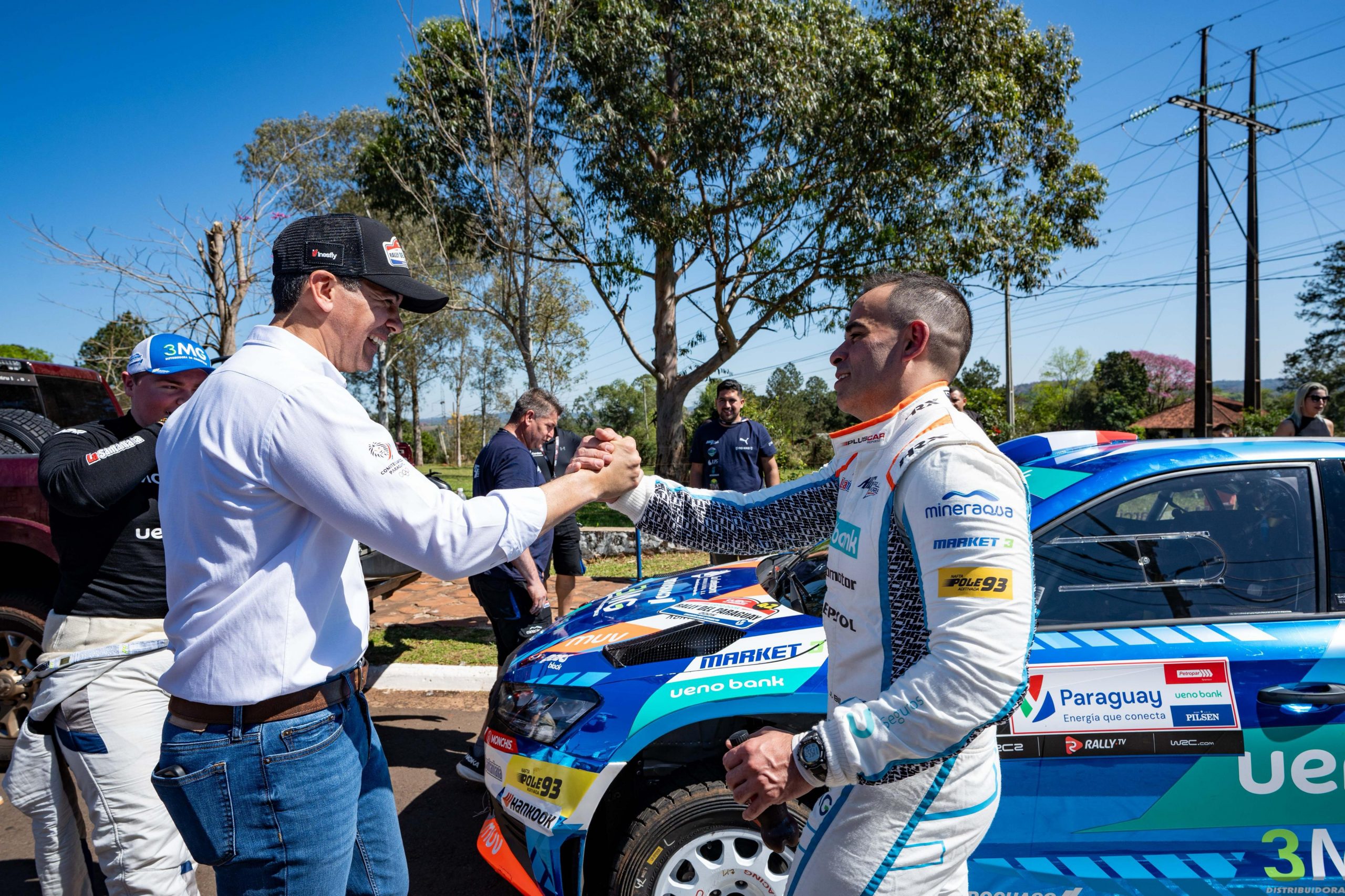 Presidente Peña asegura que Paraguay demuestra condiciones para ser escenario permanente del Rally Mundial
