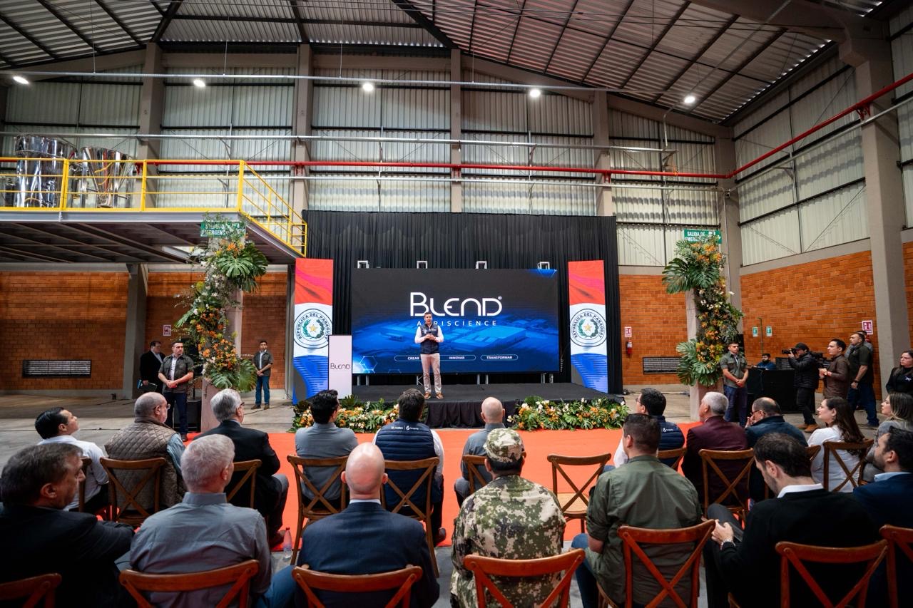 Presidente Peña inició jornada de Gobierno en Alto Paraná con visita a la planta industrial Blend Agriscience