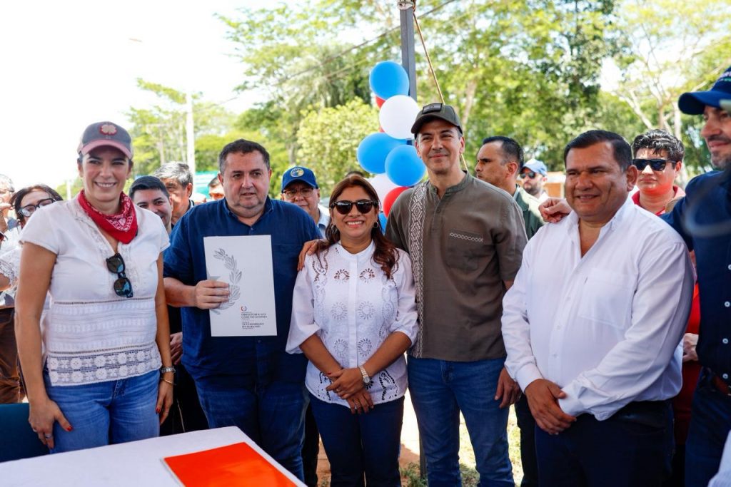 Presidente Peña inaugura pavimentación asfáltica Horqueta–Belén y anuncia nuevas obras para Concepción