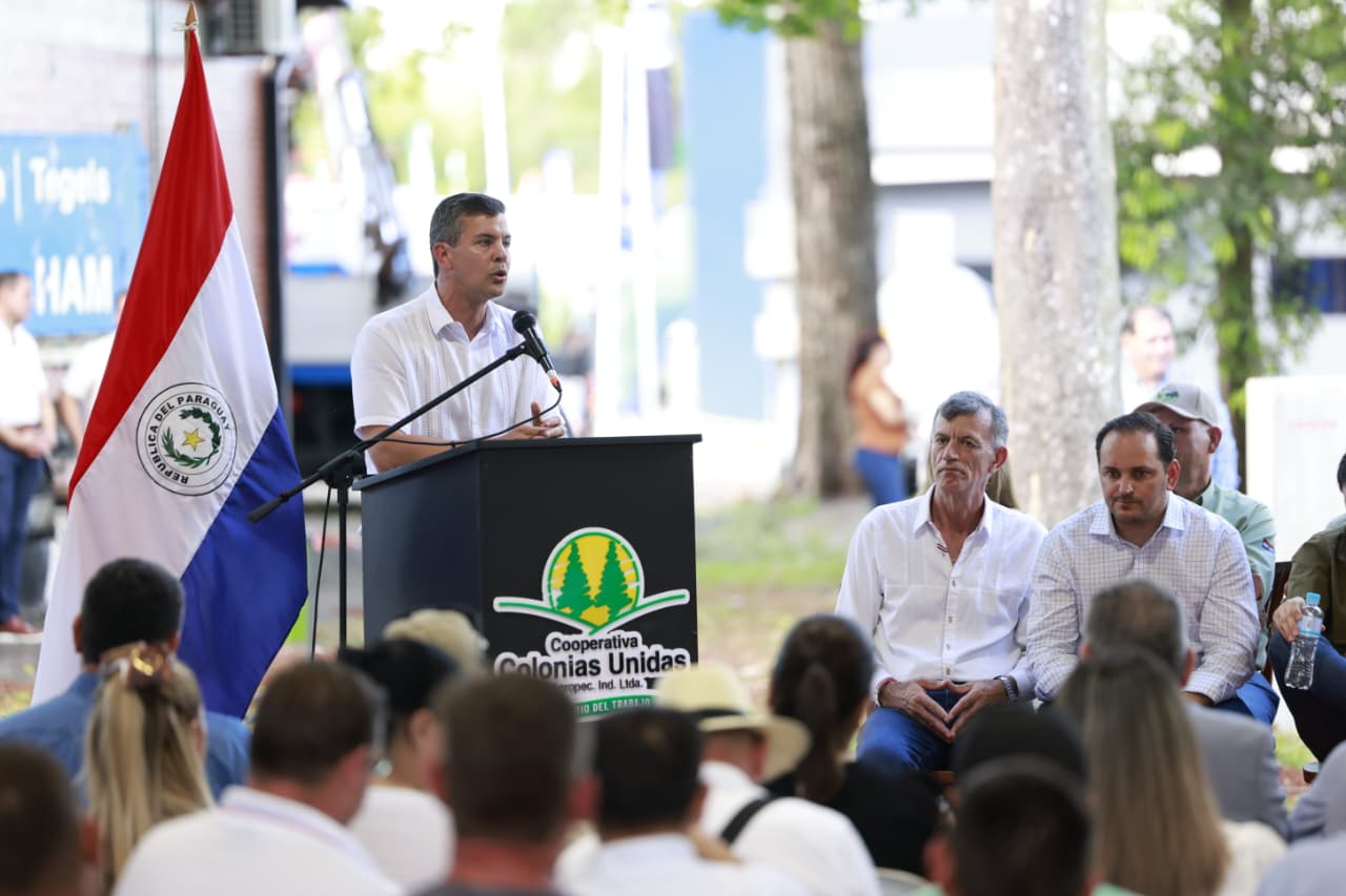 Presidente Peña proyecta un Paraguay más industrial y competitivo en la 29ª Agrodinámica Colonias Unidas