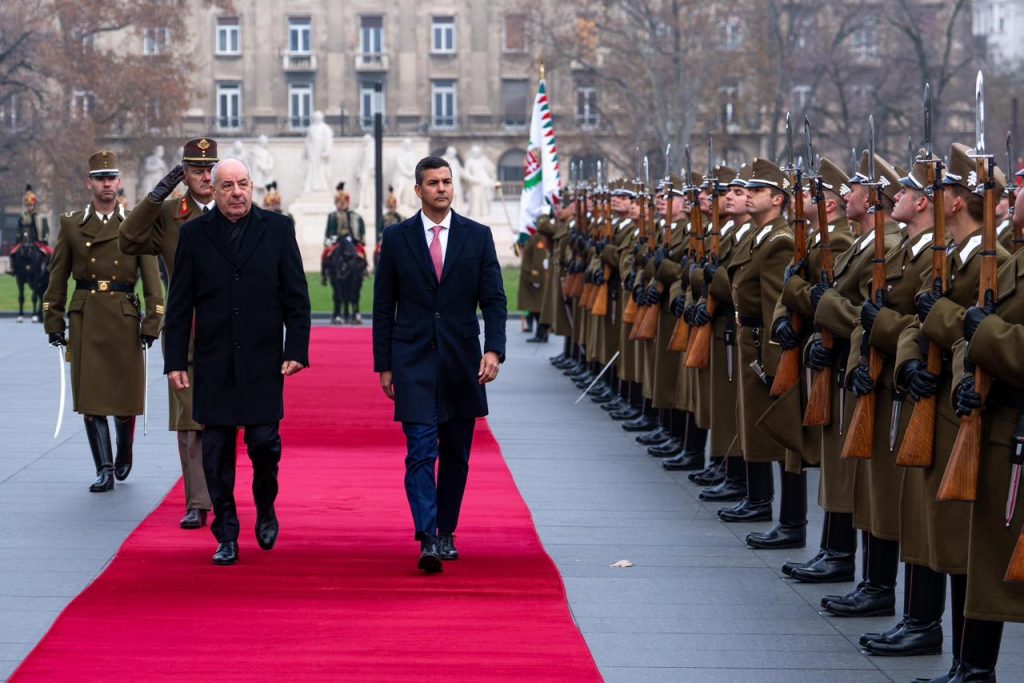 Presidente Peña inicia agenda oficial en Hungría con reunión de alto nivel con el Presidente Tamás Sulyok