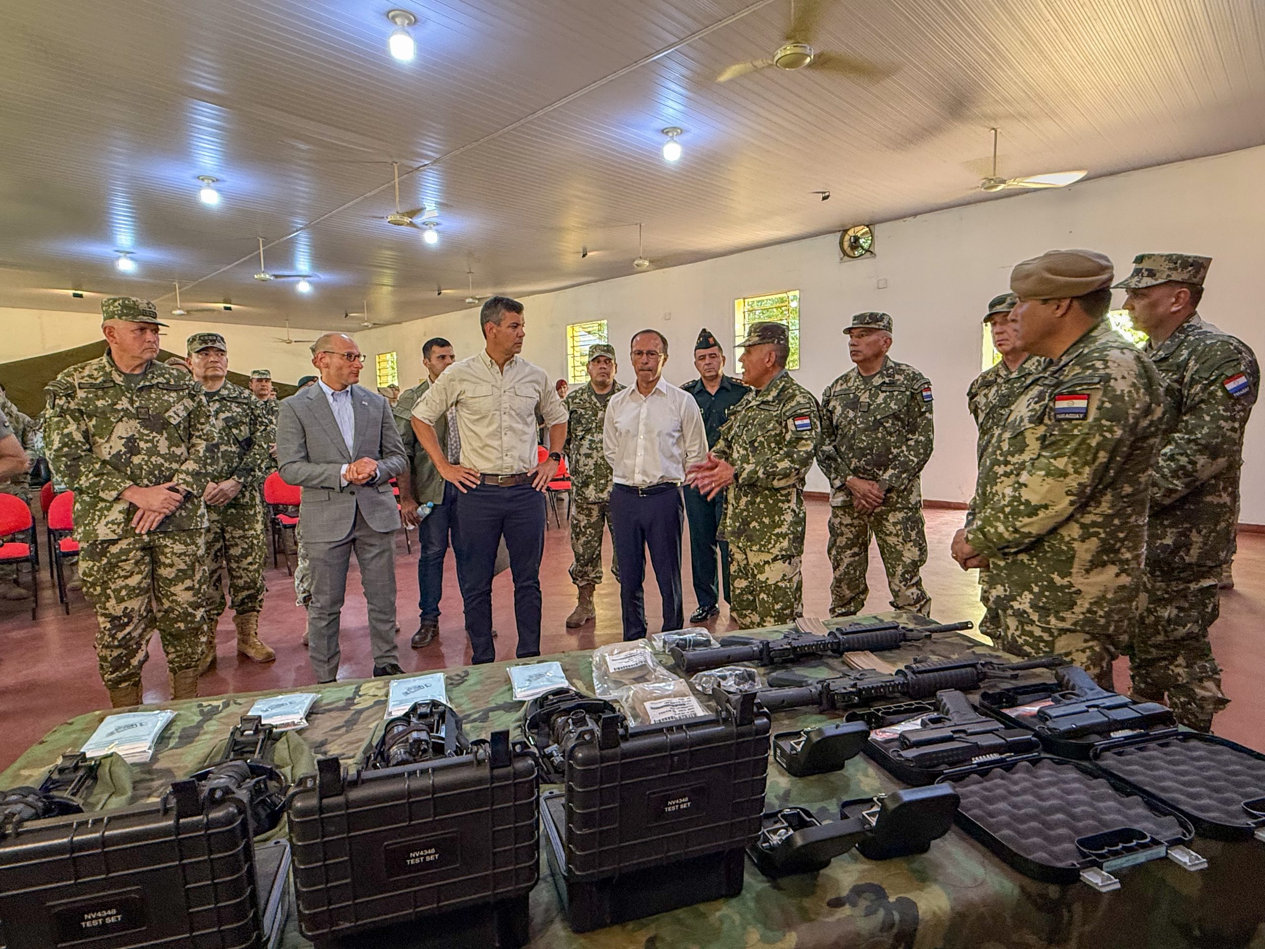 Presidente Peña encabeza acto de fortalecimiento de cooperación en defensa con Estados Unidos