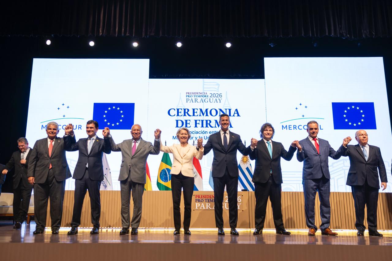 Firma del Acuerdo UE–Mercosur