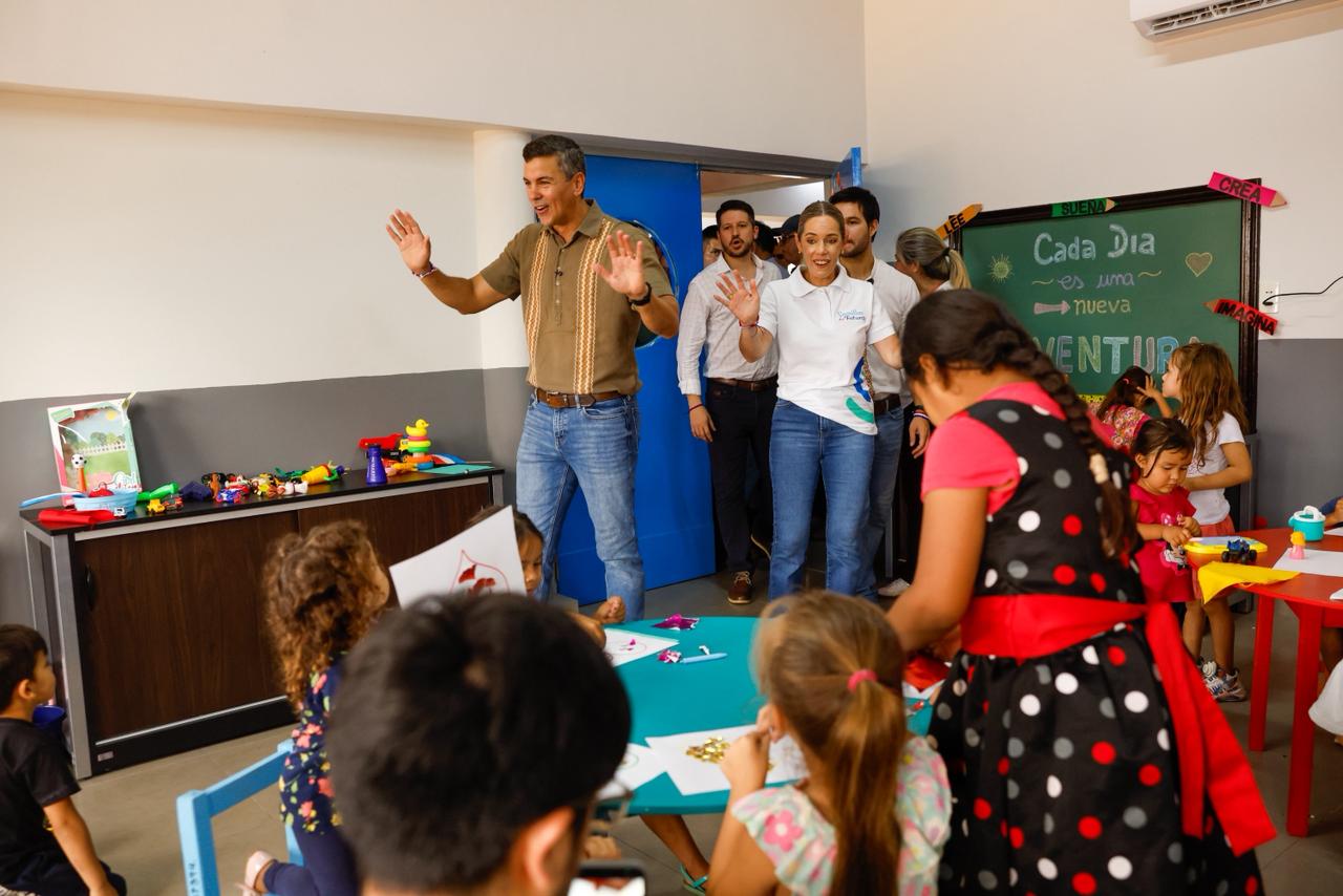 Primera Infancia: Presidente Peña inaugura Espacio de Cuidado en Itapúa