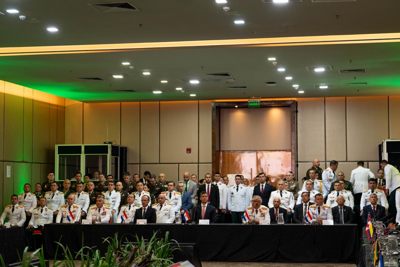 Paraguay asume por primera vez el liderazgo de la Conferencia de Ejércitos Americanos Paraguay asume por primera vez el liderazgo de la Conferencia de Ejércitos Americanos
