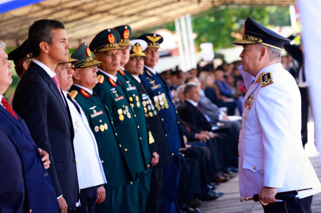 Presidente Peña encabeza acto de mando en la Policía Nacional