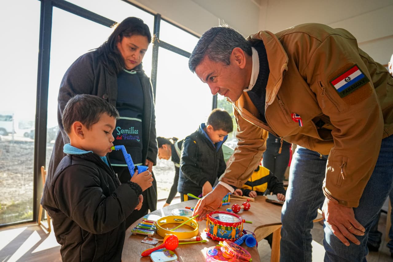 Villa Hayes inaugura el primer Centro de Atención Integral a la Primera Infancia del Chaco