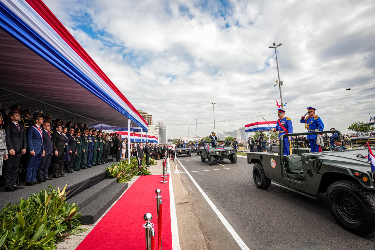 Presidente Peña encabezó actos por el 215º aniversario de la Independencia Nacional
