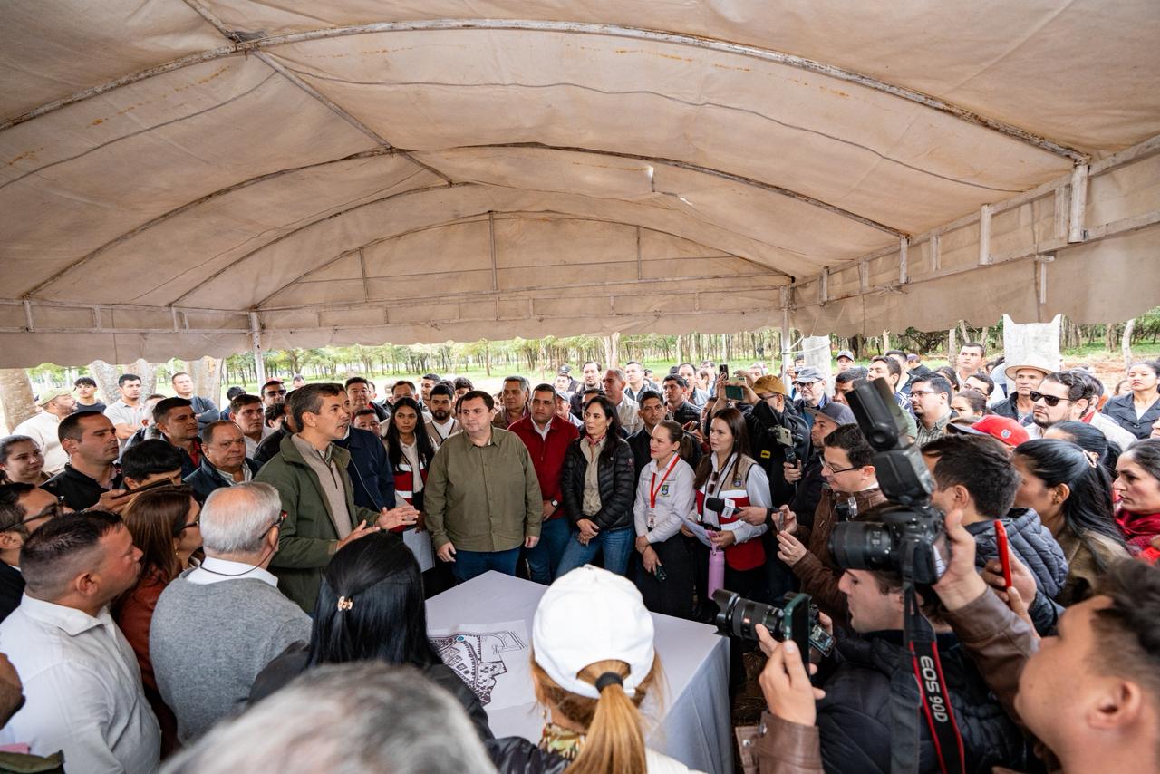 Gobierno acompaña desarrollo del futuro Parque de la Salud en Horqueta