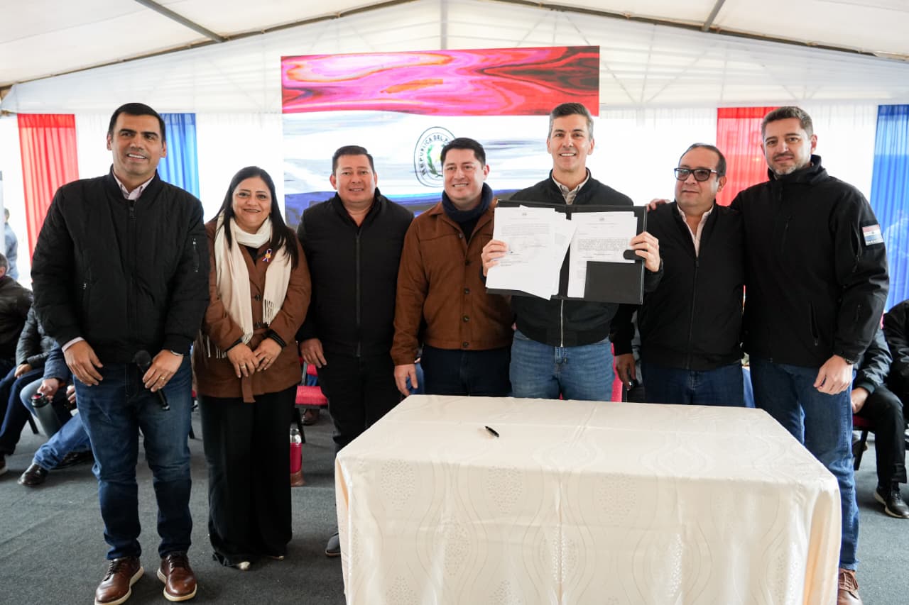 Caazapá recibe inversiones sociales, productivas y habitacionales impulsadas por el Gobierno