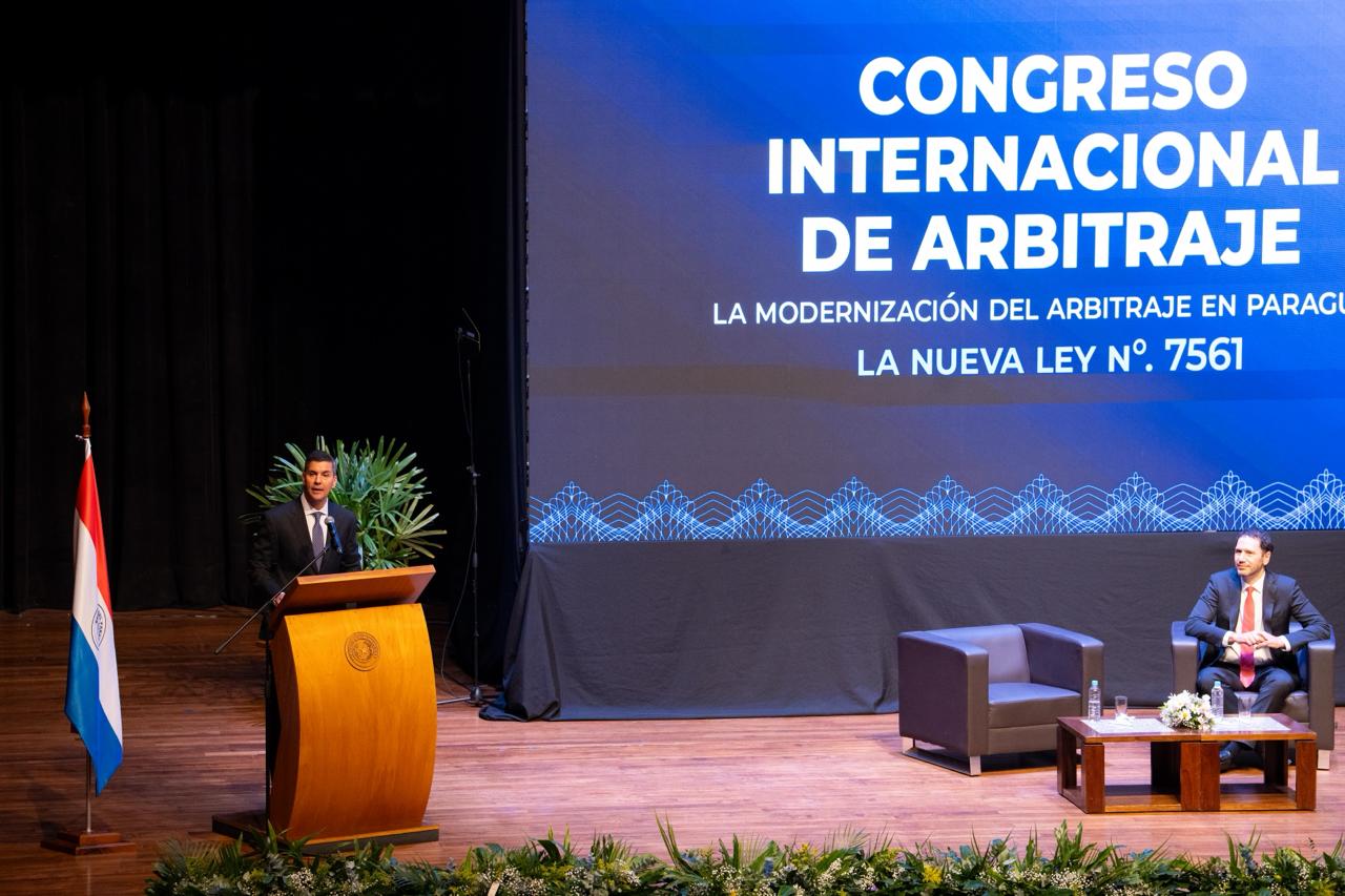 Presidente Peña encabeza la apertura del Congreso Internacional de Arbitraje
