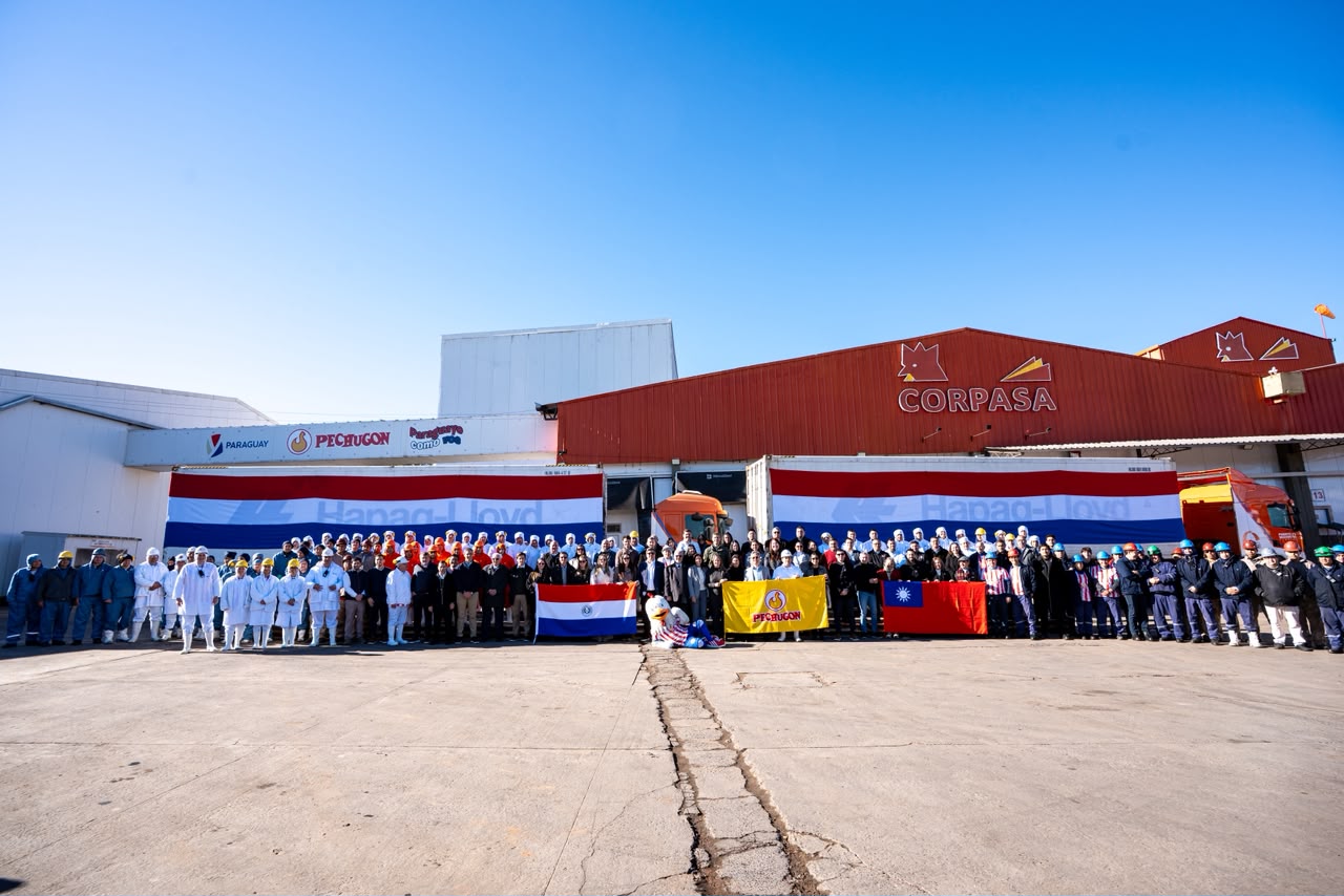 Paraguay concreta la primera exportación de carne aviar a la República de China (Taiwán) y abre un nuevo mercado para la producción nacional Paraguay concreta la primera exportación de carne aviar a la República de China (Taiwán) y abre un nuevo mercado para la producción nacional